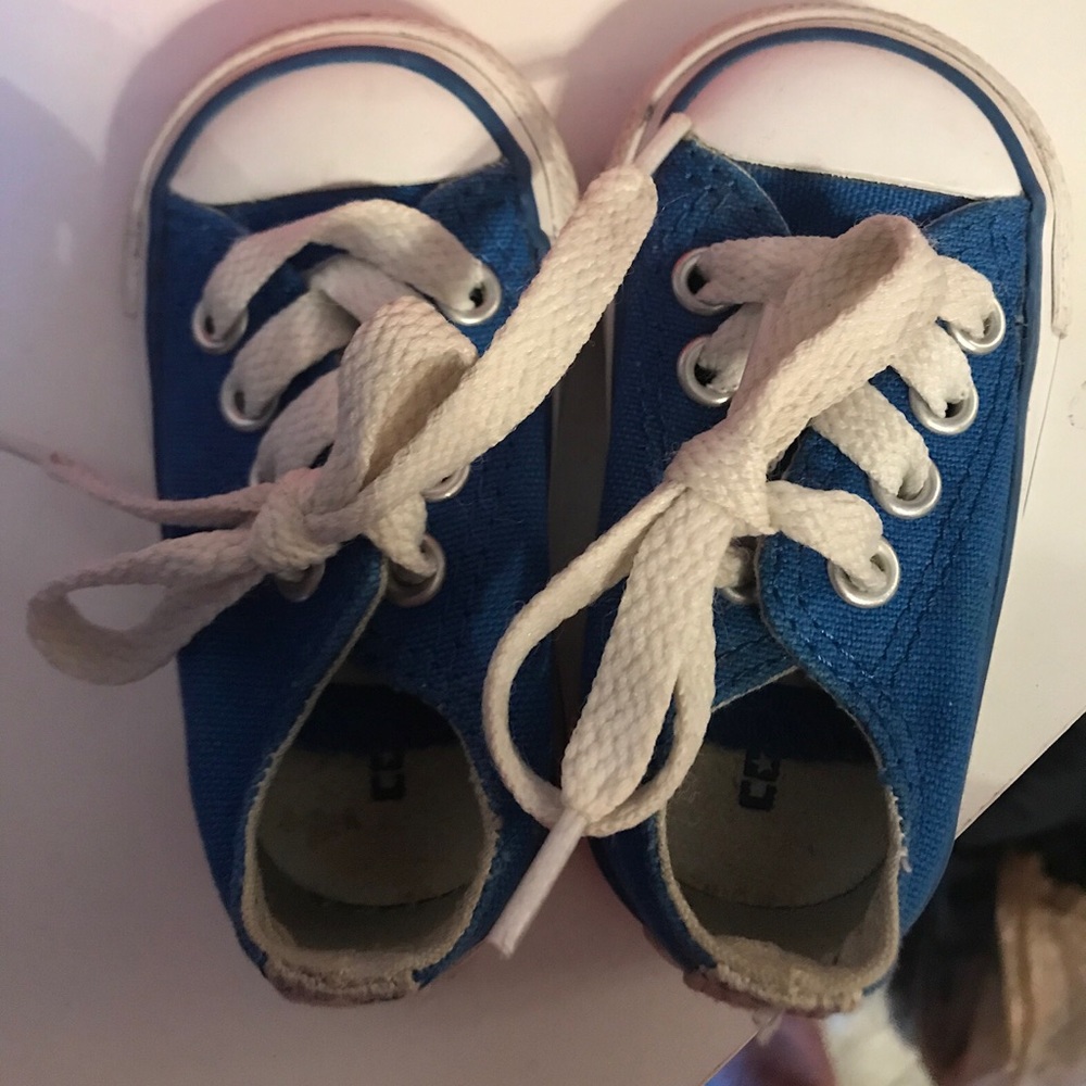 Size 2 baby converse sneakers